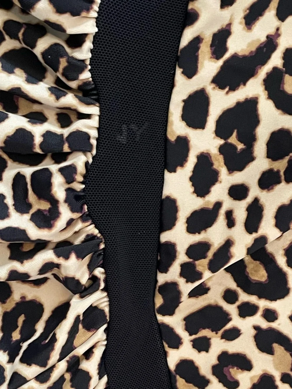 #138, DKNY Leopard Print One-Piece Swimsuit, size 10 - Picture 5 of 6